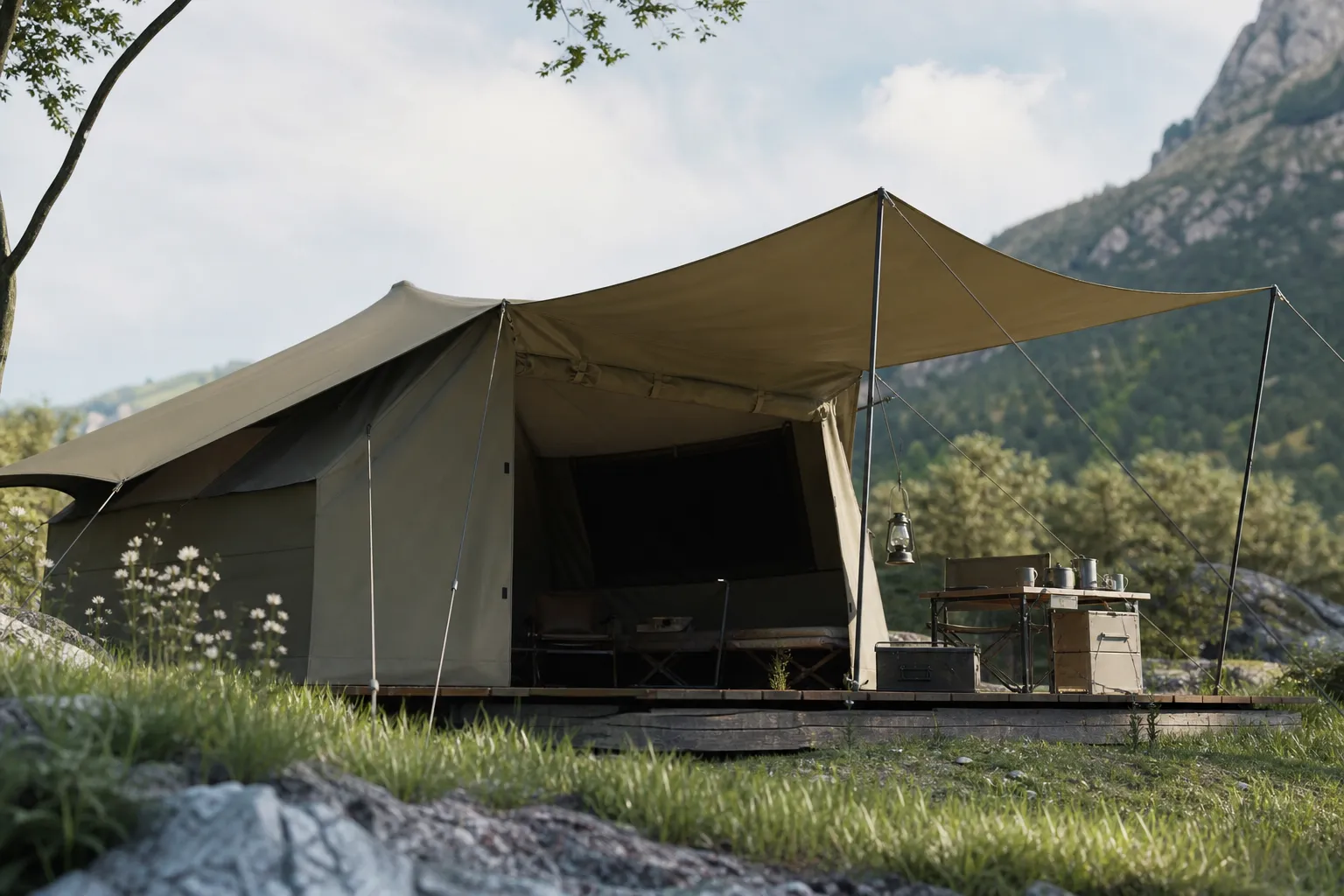 Exploring the Durability of Oxford Fabric Tents for Camping Businesses
